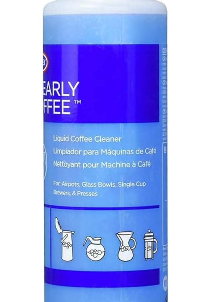 Urnex Clearly Coffee Pot Cleaner - 14oz Liquid Coffee Cleaner for Airpots and Brewers - Image 2